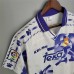 Real Madrid 96/97 Third White&Blue Soccer Jersey